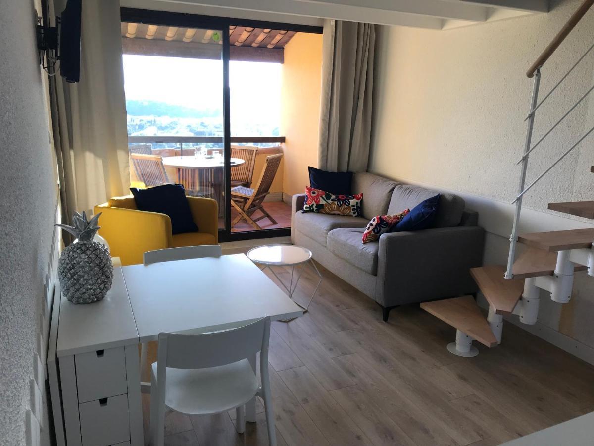 Residence Les Terrasses Du Mirage - Duplex Vue Mer Bormes-les-Mimosas Buitenkant foto